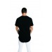 Manasse New Basixx Tall Tee Black