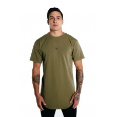 Manasse New Basixx Tall Tee Khaki