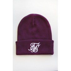Sik Silk Rib Beanie Burgundy