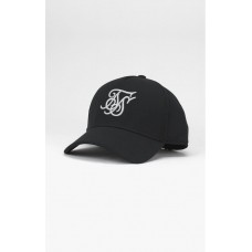 Sik Silk Bent Peak Sports Cap Black