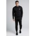 Sik Silk Cartel Drop Shoulder Crew Sweat Black