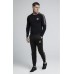 Sik Silk Cartel L/S Gym Tee Black