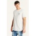 Kiss Chacey Church Step Hem Tall Tee White
