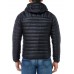 Superdry Core Down Hooded Jacket Black Mens