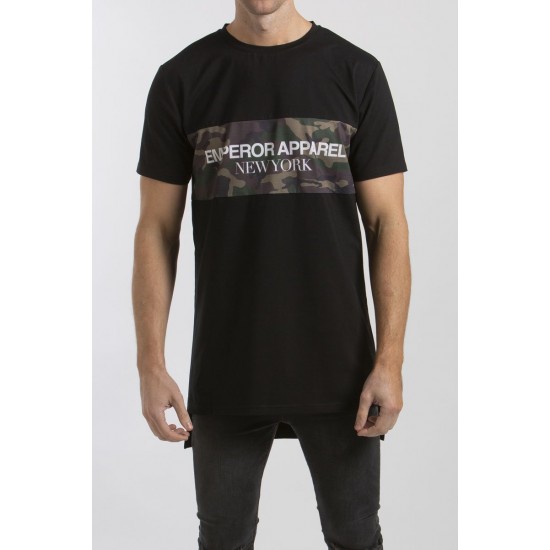 Emperor Bari Tee Black/Camo