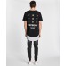 Nena Pasadena Genocide Multi Layered Hem Tee Jet Black