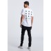 Nena Pasadena Genocide Multi Layered Hem Tee White