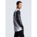 Nena Pasadena Gone Long Sleeve Layered Tee Grey Black White