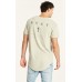 KIss Chacey Grave Dual Curved Hem Tee Pigment Stone