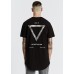 Nena Pasadena Inevitable Cape Back Tee Jet Black