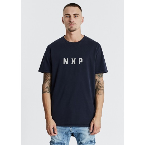 Nena Pasadena Journey Cape Back Tee Pigment Graphite 