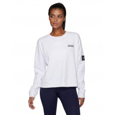 Jaggad Offside Drop Shoulder Sweater White