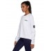 Jaggad Offside Drop Shoulder Sweater White