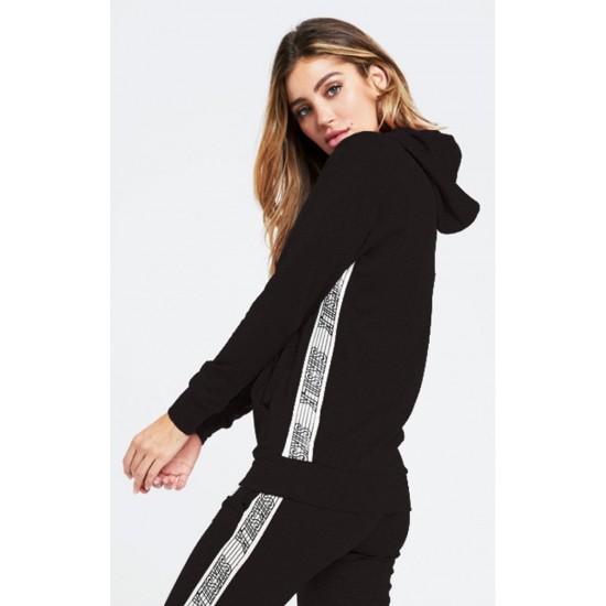 Sik Silk Runner Overhead Hoodie Black