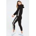 Sik Silk Runner Overhead Hoodie Black