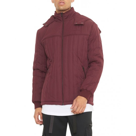 Nana Judy Pact Puffer Jacket Burgundy
