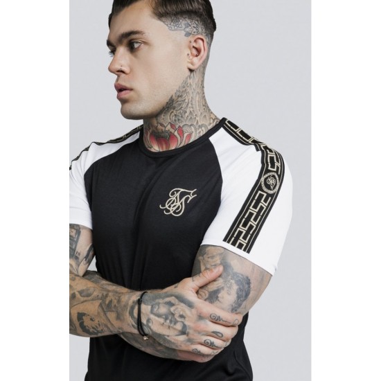 Sik Silk Performance Tee Black