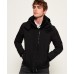 Superdry Arctic Hood Pop Zip Windcheater Black