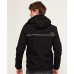 Superdry Arctic Hood Pop Zip Windcheater Black
