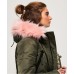 Superdry SDL-2Parka Khaki/Soft Pink