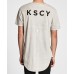 Kiss Chacey Since Curved Hem Tee Acid Rock