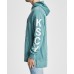 Kiss Chacey Smoke Step Hem Hoodie Smoke Blue