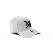 Manasse Cotton Snapback Wht/Blk 