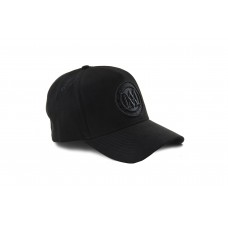 Manasse Suede Snapback Black