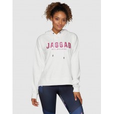 Jaggad Core Split Hoodie White
