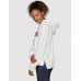 Jaggad Core Split Hoodie White