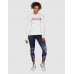 Jaggad Core Split Hoodie White