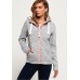 Superdry Storm Colour Pop Ziphood Slate Grey/Fluro