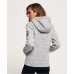 Superdry Storm Colour Pop Ziphood Slate Grey/Fluro