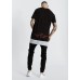 Nena Pasadena Stronger Layered Tee Jet Black 