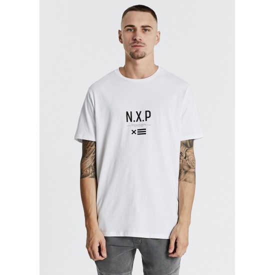 Nena Pasadena Taboo Scoop Back Tee White