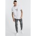 Nena Pasadena Taboo Scoop Back Tee White