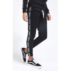Sik Silk Original Tape Joggers Black