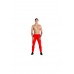 Manasse Men's Trackie Pant Red