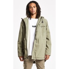 Kiss Chacey Unit Hooded Jacket Khaki