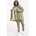 Kiss Chacey Unit Hooded Jacket Khaki