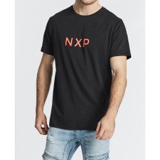 Nena Pasadena Young Blood Standard Scoop Back Tee Jet Black