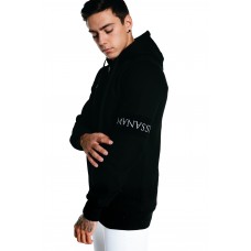 Manasse Zip Up Hoodie Black