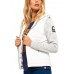 Superdry Storm Hybrid Ziphood White/Grit Grey