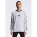 Nena Pasadena Overthrow Crew Neck Sweat Grey Marle
