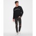Kiss Chacey Alliance Crew Neck Sweater Jet Black