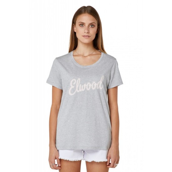 Elwood Annie Tee Grey Marle