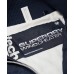 Superdry Arctic Hood Pop Zip Windcheater New Navy Marle/Ecru