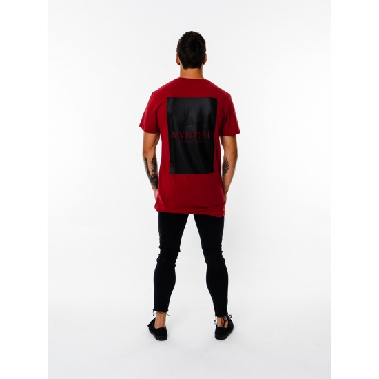 Manasse Basix Tee Burgundy
