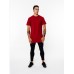 Manasse Basix Tee Burgundy