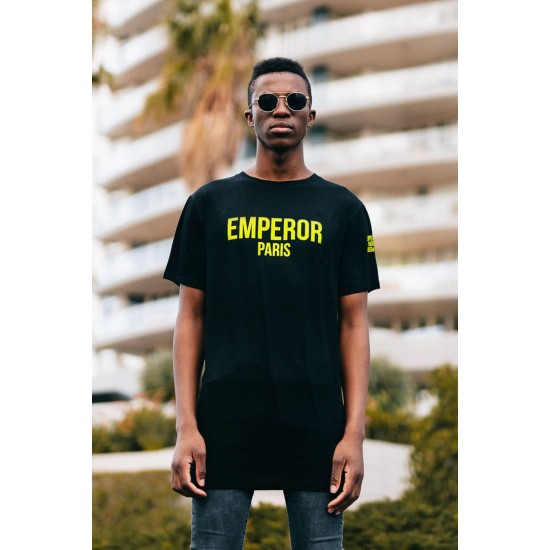 Emperor Block Logo Tee Black/Neon